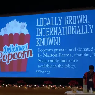 Amazing local popcorn