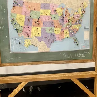 Map to put who travelled the farthest to see a movie.