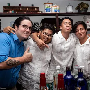 Bartending in the General Store