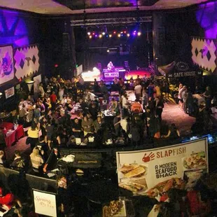 a crowd of people at a concert