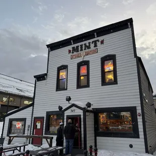 Outside of restaurant