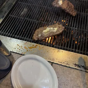 Grill your own steak