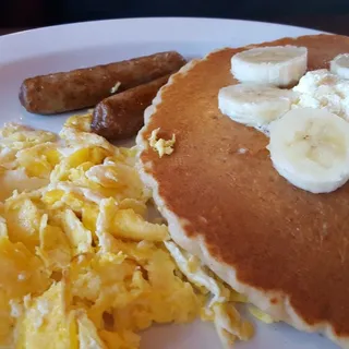Kids Pancake & Egg Breakfast