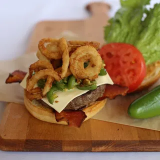 The Sidewinder Jalapeno Burger