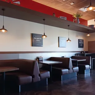 interior, sushi and sashimi