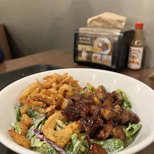 Tri-tip salad, really good!
