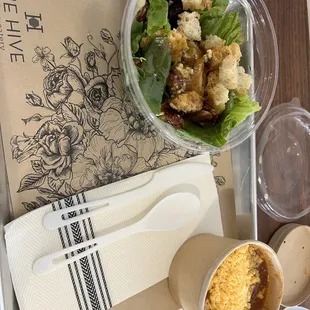 Fruit and Nut Salad and Chili