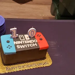 Nintendo Switch cake