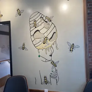 Beehive Hairdoo art