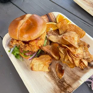 Honey Sriracha Chicken Sandwich