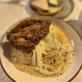 Kid's Fried Chicken and Biscuit