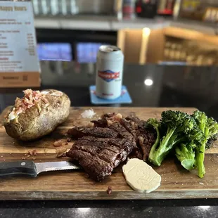 Steak Dinner and a happy xMom