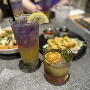 drink, oysters and mussels