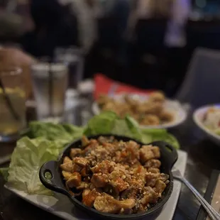 Chicken Lettuce Wraps