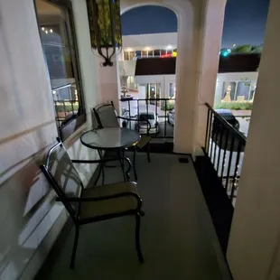 Balcony nobody goes onto