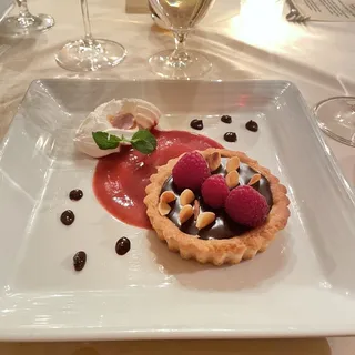 Lace Almond Cookie Cup with Mocha Espresso Mousse