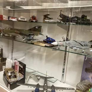 Club Members / Customers display thier models @ The Hobby Company