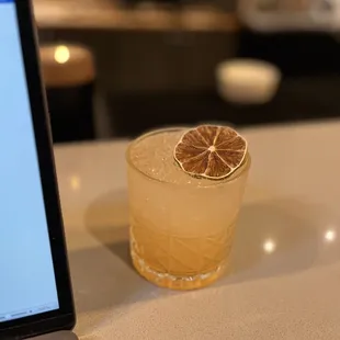 Unspiked lemonade mocktail