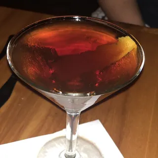 Blood Orange Manhattan