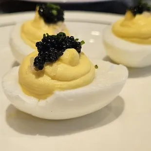 Deviled Eggs &amp; Caviar
