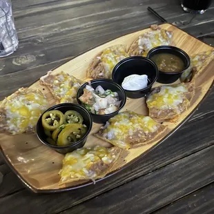 Bean &amp; Cheese Nachos