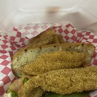 Catfish Po Boy