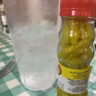 Trying to show reference to how big the drinks are. lol Talk about a gut Buster!