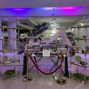 Dessert table