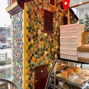 Back of the holiday display.