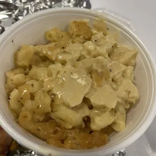 Homemade macaroni and cheese