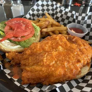 This chicken breast is enormous!!