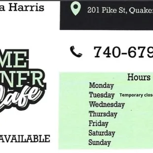 Store info