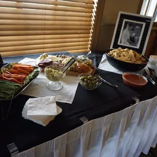 Antipasto, chips and salsa....