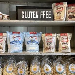 They have a gluten free section!