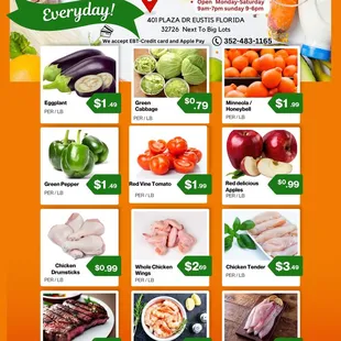 Weekly deals