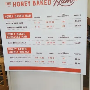 Picking up a Bone-In Ham &amp; Turkey Breast Duo