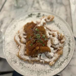 Chicken &amp; Funnel Cakes