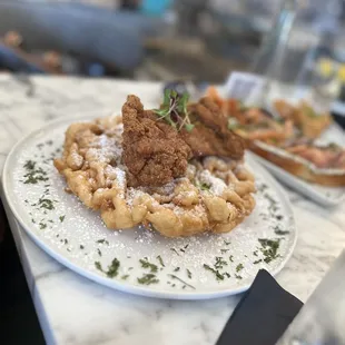 Chicken &amp; Funnel Cakes