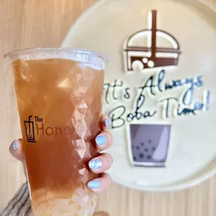 Manguava Shaken Fruit Tea (Add Lychee Jelly)