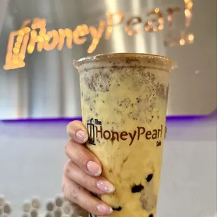 Oreo Brûlée (Add Boba, Oat Milk)