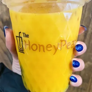 Mango Oat Milk Tea (Add Boba)