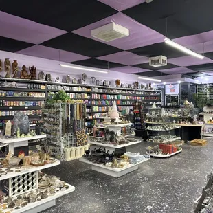It has an amazing selection of cards and crystals! My go To place!