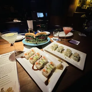Veg Roll with Spicy Ponzu