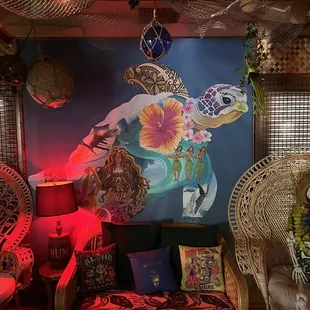 Funky Hawaiian decor