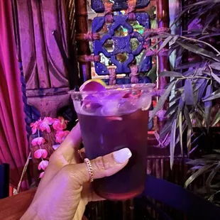 Blueberry sangria
