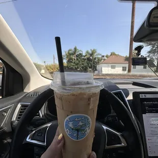 Iced Nuez Con Coco Latte