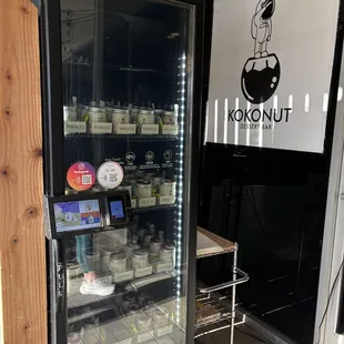 KOKONUT dessert 24hr kiosk accessible right outside The Hood doors.