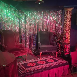 A fun area to sit in the lobby