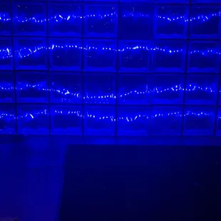 blue lights