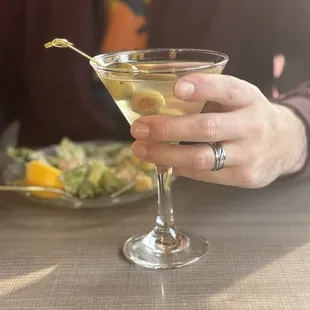 Happy Hour : Filthy martini also delicious